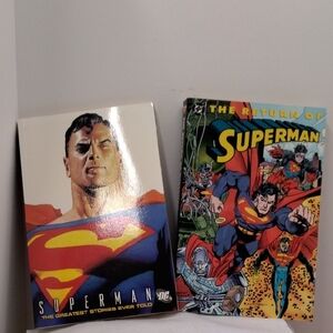 DC Comics Superman Graphic Novels - Red, Blue, Yellow